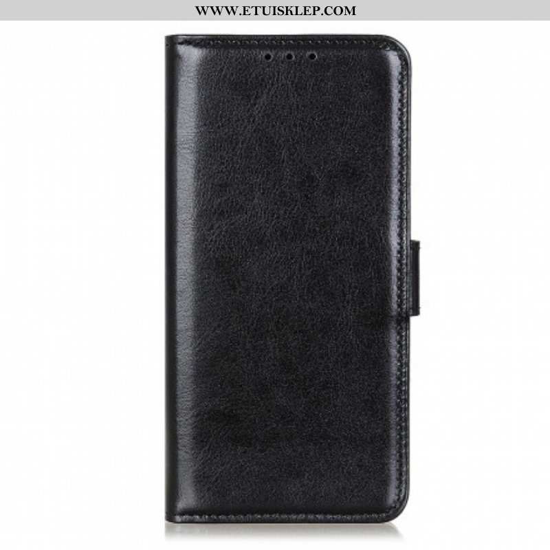 Etui Folio do Xiaomi Redmi Note 10 / 10S Finezja Ze Sztucznej Skóry